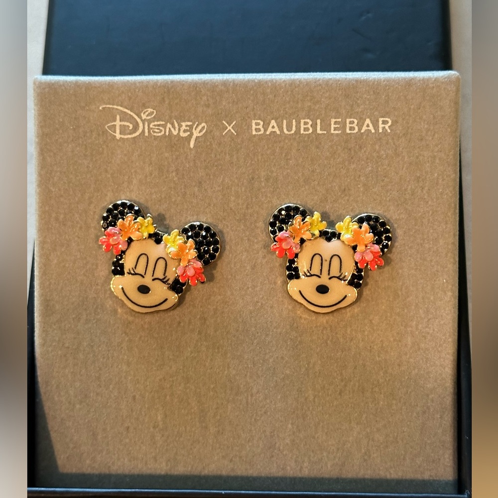 Disney X BaubleBar Hawaiian Minnie Earrings